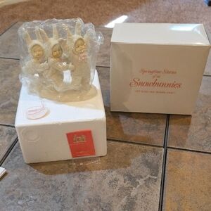 Springtime Stories Of Snowbunnies "Lets Do The Bunny Hop"